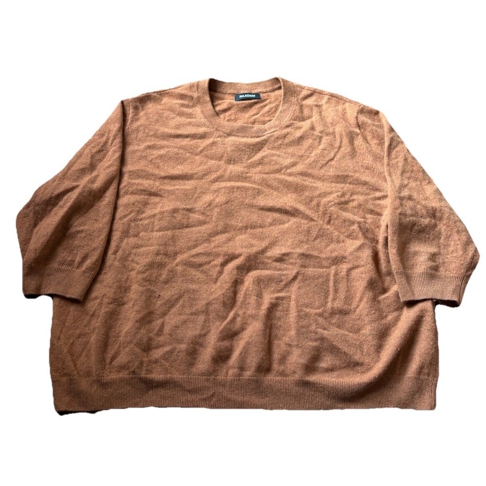 Naadam Sweater Women's XL Cashmere Orange Pullover